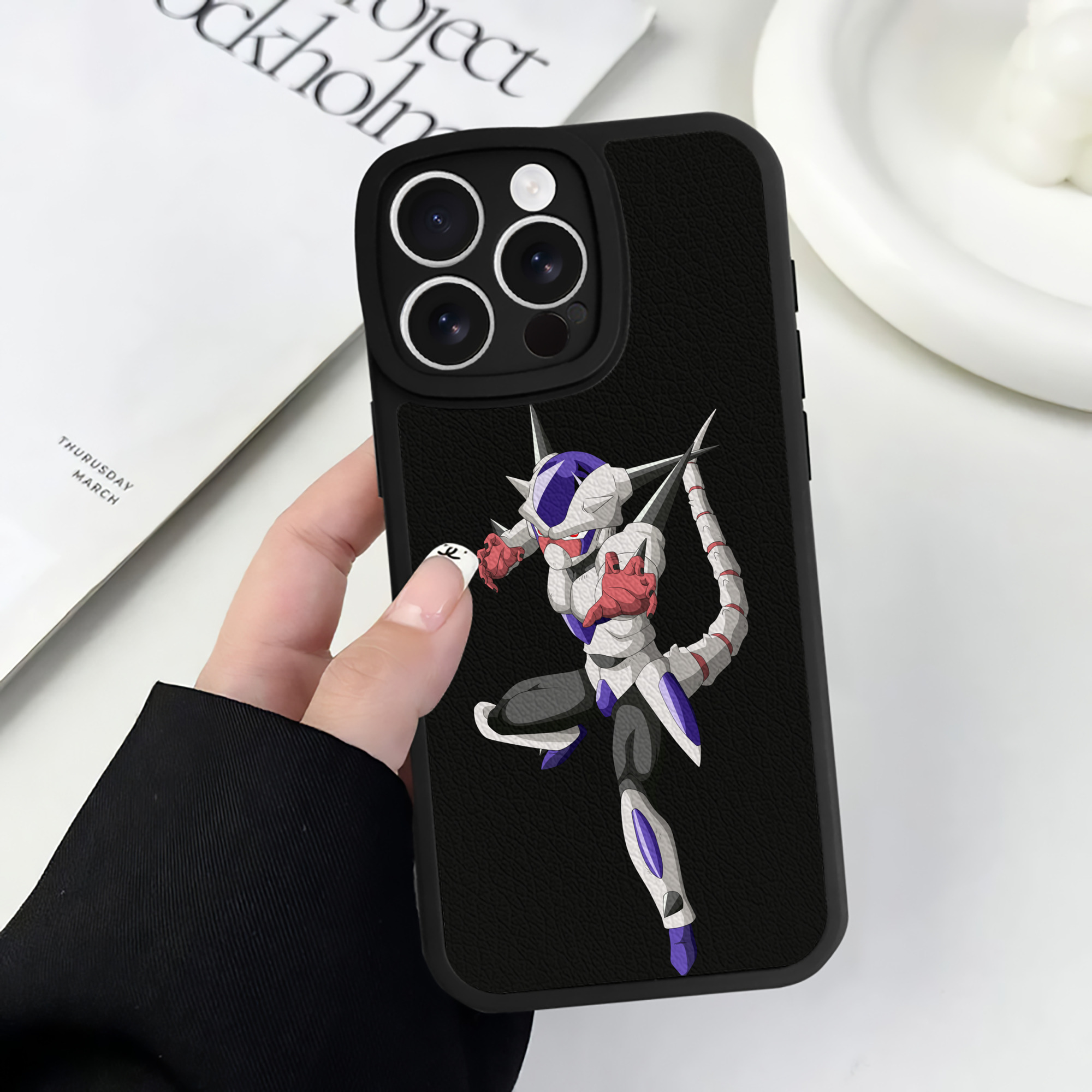 （画像用） ドラゴンボール クリーサ DRAGON BALL Kulisa 【iPhone 16シリーズ対応】シリコンスマホケース（レザー調） 材質：シリコン